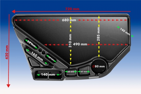 DAF XF Multifunction table