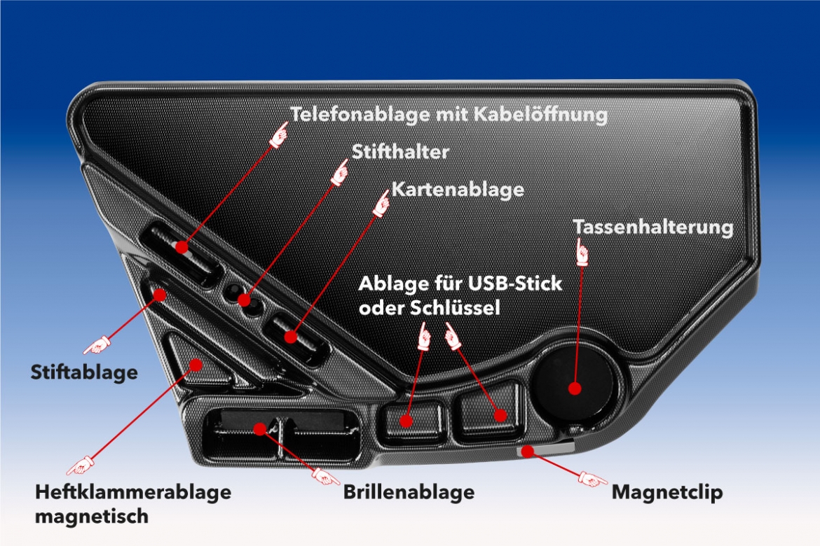 DAF XF Multifunction table